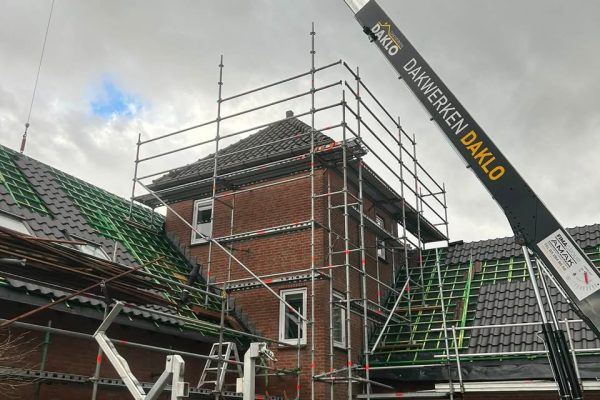 Nieuw dak geplaatst in Hulst door Dakwerken Daklo